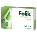 Folik 0,4 mg, 60 tabletten