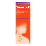 Sinecod 5 mg/ml, druppels voor oraal gebruik, oplossing, 20 ml