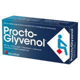 Procto-Glyvenol 400 mg + 40 mg, zetpillen, 10 stuks