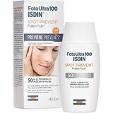 Isdin Spot Prevent Fusion Fluide solaire pour le visage avec SPF 50+ , 50 ml