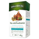 Herbapol Zioła Mnicha Na Odchudzanie, kruidenthee met roobio's, 2 g x 20 builtjes