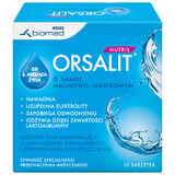 Orsalit Nutris, frambozen- en bosbessensmaak, 10 zakjes