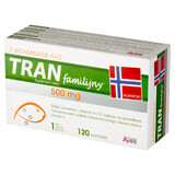 Avec Pharma Family Tranium met vitamine A + D, 120 capsules