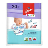 Bella Baby, wegwerp slabbetjes, Happy Lunch, 20 stuks