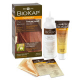 Biokap Nutricolor, haarkleuring, 7.4 kastanjeblond, 140 ml