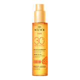 Nuxe Sun, bruinende gezichts- en lichaamsolie, SPF 30, 150 ml