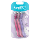 Gillette Venus 3, damesscheermes, wegwerp, mix, 3 stuks