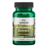 Swanson Artisjok Extract, artisjok, 60 capsules