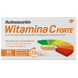 Rutinoscorbin Vitamine C Forte 500 mg, 30 capsules met verlengde afgifte