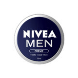 Nivea Men Creme, gezichts-, lichaams- en handcrème voor mannen, 75 ml