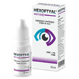 Hexoftyal PHMB, verzachtende en hydraterende oogdruppels, 15 ml