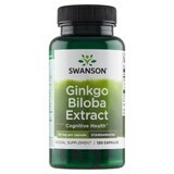 Swanson Ginkgo Biloba-extract, Ginkgo Biloba 120 capsules