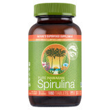 Pure Hawaiian Spirulina, 180 tablets