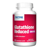 Jarrow Formulas Glutathione Reduced, glutathion 500 mg, 60 capsules