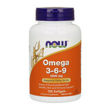 Now Foods Omega 3-6-9 1000 mg, 100 capsules