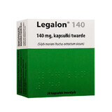 Legalon 140 mg, 20 harde capsules (parallelimport)