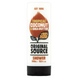 Original Source Vegan, gel de ducha, Coco y manteca de karité, 500 ml