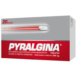 Pyralgin 500 mg, 20 tablets