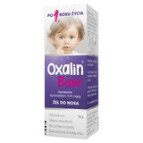 Oxalin Baby 0.25 mg/g, nasal gel for children from 1 year, 10 g