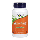 Now Foods CurcuBrain 400 mg, turmeric, 50 capsule vegetariene