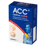 ACC Optima Active 600 mg, poeder voor oraal gebruik, 10 sachets