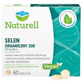 Naturell Organic Selenium 200, 60 tablets