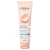 L'Oreal Rare Flowers, gezichtsreinigende scrub met rozen- en lotusextracten, 150 ml