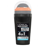 L'Oreal Men Expert, Carbon Protect, antitranspiratiemiddel op rol, 50 ml