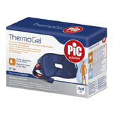 Pic Solution ThermoGel, kniegelkompres, met band, 17 cm x 30 cm, 1 stuk