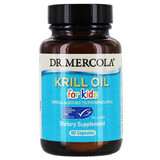 Dr Mercola Krillolie voor kinderen, 60 capsules