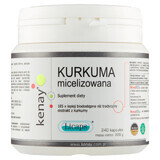 Kenay Gemiceliseerde Kurkuma, 240 capsules