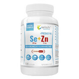 Wish, Organisch selenium 200 µg + Zinkgluconaat 15 mg + Prebiotic, 120 capsules