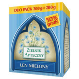 Gemalen lijnzaad Duo Pack, 200 g + 200 g