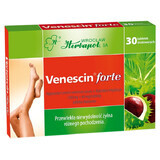 Venescin forte 100 mg + 60 mg, 30 comprimate iritate