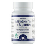 Dr. Jacob's Melatonina + B12 Complex Forte, 90 comprimidos