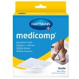 Medicomp, steriel, vlieskompressen, 4 lagen, 10 cm x 10 cm, 5 x 2 st.