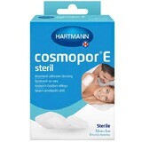 Cosmopor E, wondverband, steriel, zelfklevend, met absorberende laag, 7,2 cm x 5 cm, 5 st.