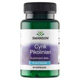 Swanson Zink Picolinaat, zink 22 mg, 60 capsules