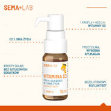 SEMA Lab Vitamine D3 400 IE voor kinderen vanaf dag 1, druppels, 10 ml