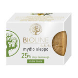 Bioline, Aleppo zeep 25% laurierolie, 200 g