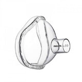 Maschera per camera di inalazione LiteTouch Respironics Optichamber Diamond, taglia L, 5 anni - adulto, Philips