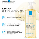 La Roche-Posay Lipikar AP+, reinigingsolie, lipiden aanvullen tegen huidirritatie, 400 ml