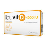 Ibuvit D3 4000 IE, 30 capsules