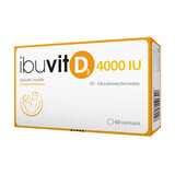 Ibuvit D3 4000 IE, 60 capsules