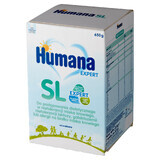 Humana Expert SL, soy-free formula for infants with cow's milk intolerance, from birth, 650 g