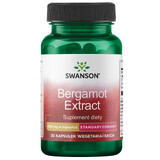 Swanson Bergamot extract, bergamot sinaasappel, 30 plantaardige capsules