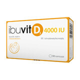 Ibuvit D3 4000 IE, 90 capsules