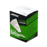 Novama MultiCheck Pro+, bloed urinezuur teststrips, 25 eenheden