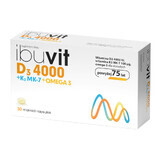 Ibuvit D3 4000 + K2 MK-7 Omega 3, 30 zachte capsules