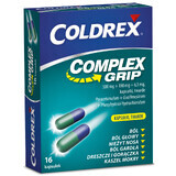 Coldrex Complex Grip 500 mg + 100 mg + 6,1 mg, 16 capsules